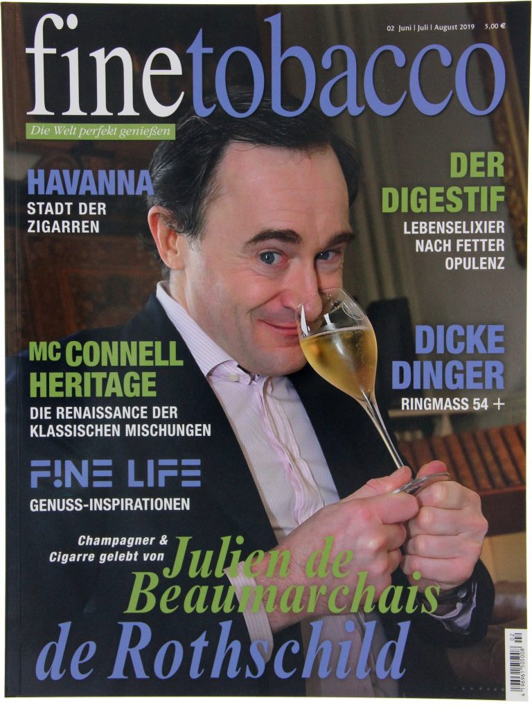 fine tobacco 2-2019 Julien de Beaumarchais de Rothschild fine tobacco 2-2019 Julien de Beaumarchais de Rothschild